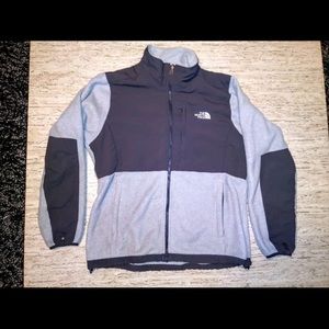 Women’s TNF grey women’s size large Denali jacket